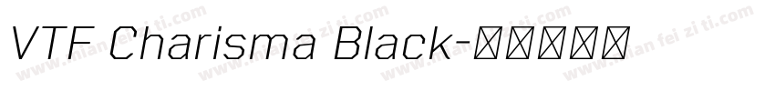 VTF Charisma Black字体转换